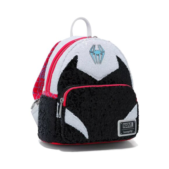 Loungefly Marvel Spider-Man Spider-Gwen Sequin Mini Backpack main image 4
